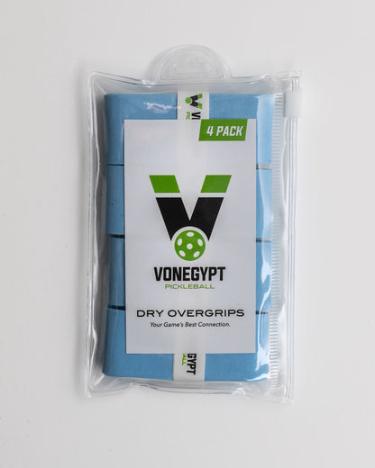 vonEgypt Pickleball | Dry Overgrips | 1 pack (4)