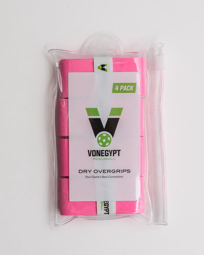 vonEgypt Pickleball | Dry Overgrips | 1 pack (4)