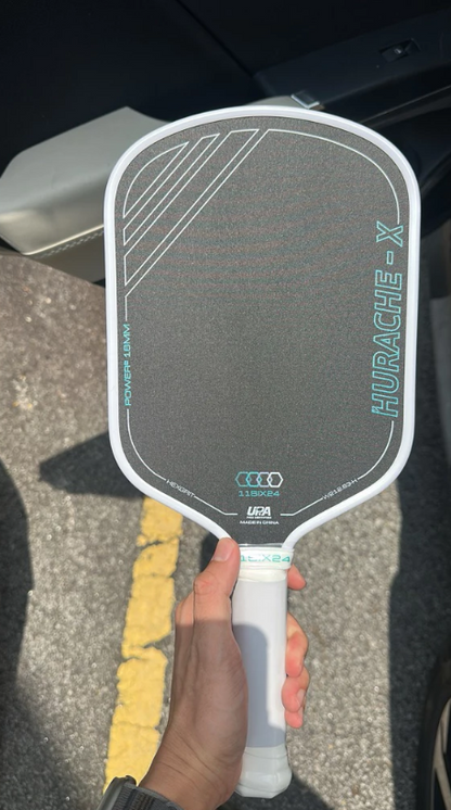11SIX24 Power2 Pickleball Paddle | HexGrit Spin | Hurache | Power | Gen4 Foam