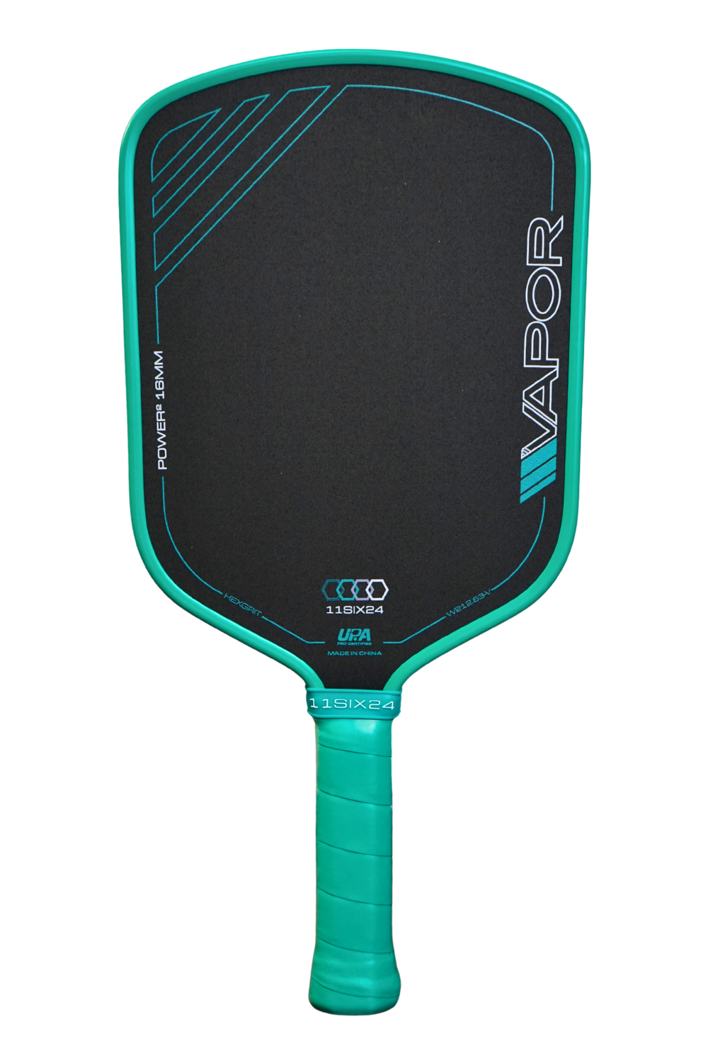 11SIX24 Power2 Pickleball Paddle | HexGrit Spin | Vapor | Power | Gen4 Foam