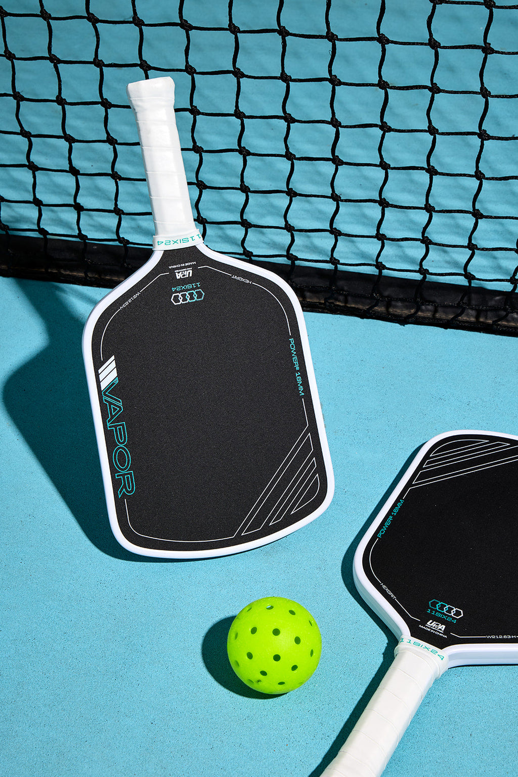 11SIX24 Power2 Pickleball Paddle | HexGrit Spin | Vapor | Power | Gen4 Foam