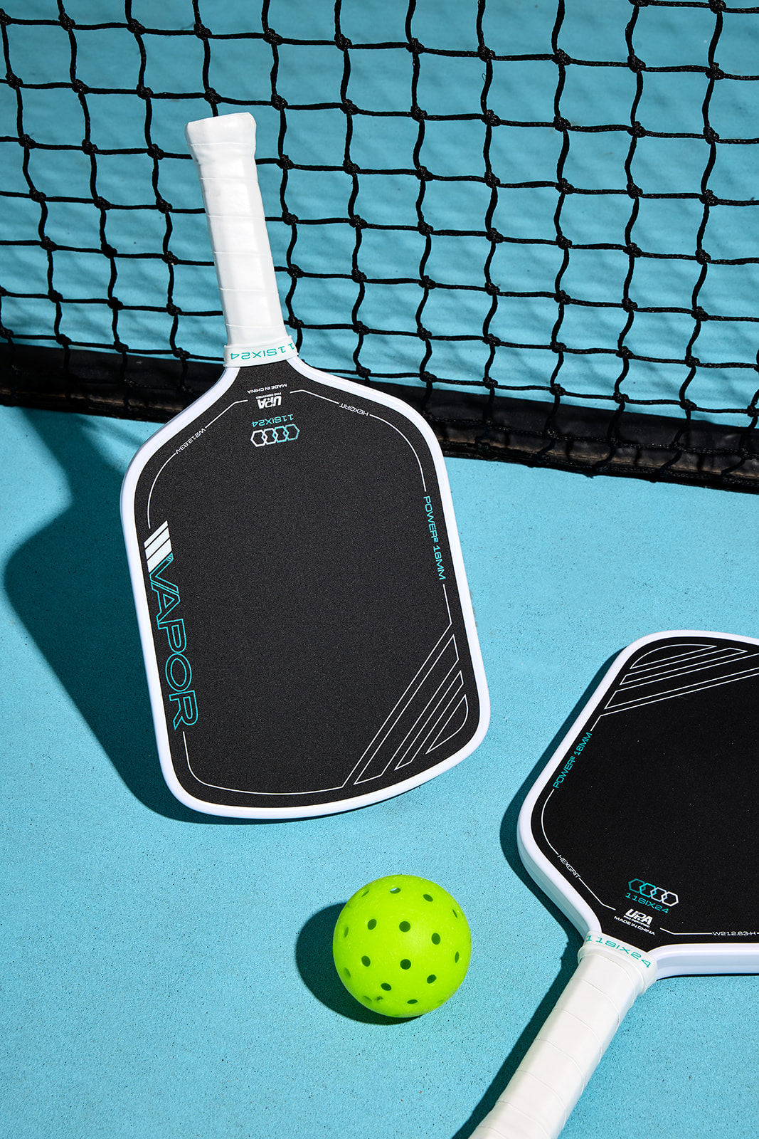 11SIX24 Power2 Pickleball Paddle | HexGrit Spin | Hurache | Power | Gen4 Foam