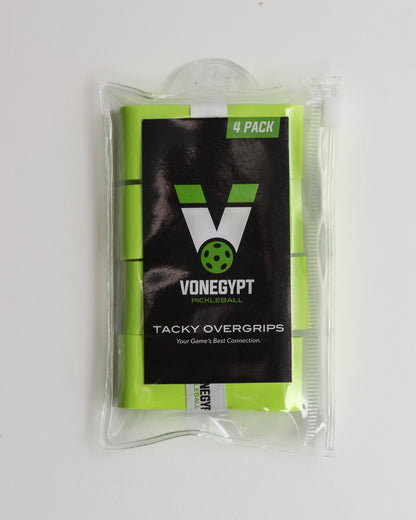 vonEgypt Pickleball | Tacky Overgrips | 1 pack (4)