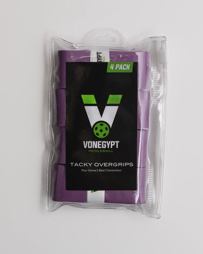 vonEgypt Pickleball | Tacky Overgrips | 1 pack (4)