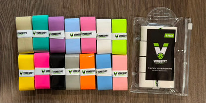 vonEgypt Pickleball | Tacky Overgrips | 1 pack (4)