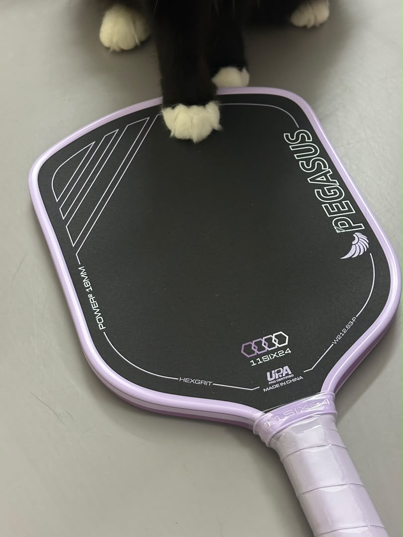 11SIX24 Power2 Pickleball Paddle | HexGrit Spin | Pegasus | Power | Gen4 Foam