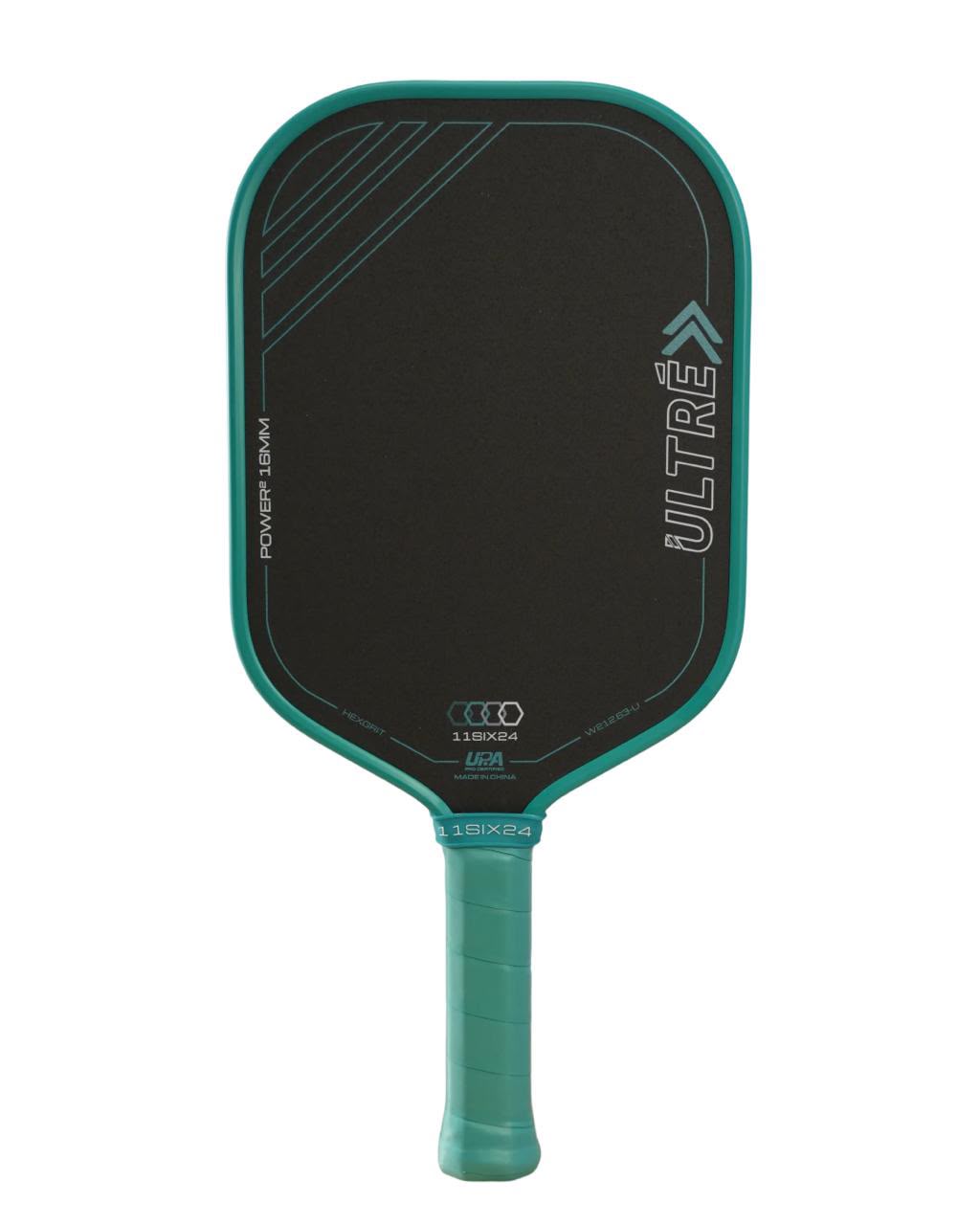 11SIX24 Power2 Pickleball Paddle | HexGrit Spin | Ultre | Power | Gen4 Foam