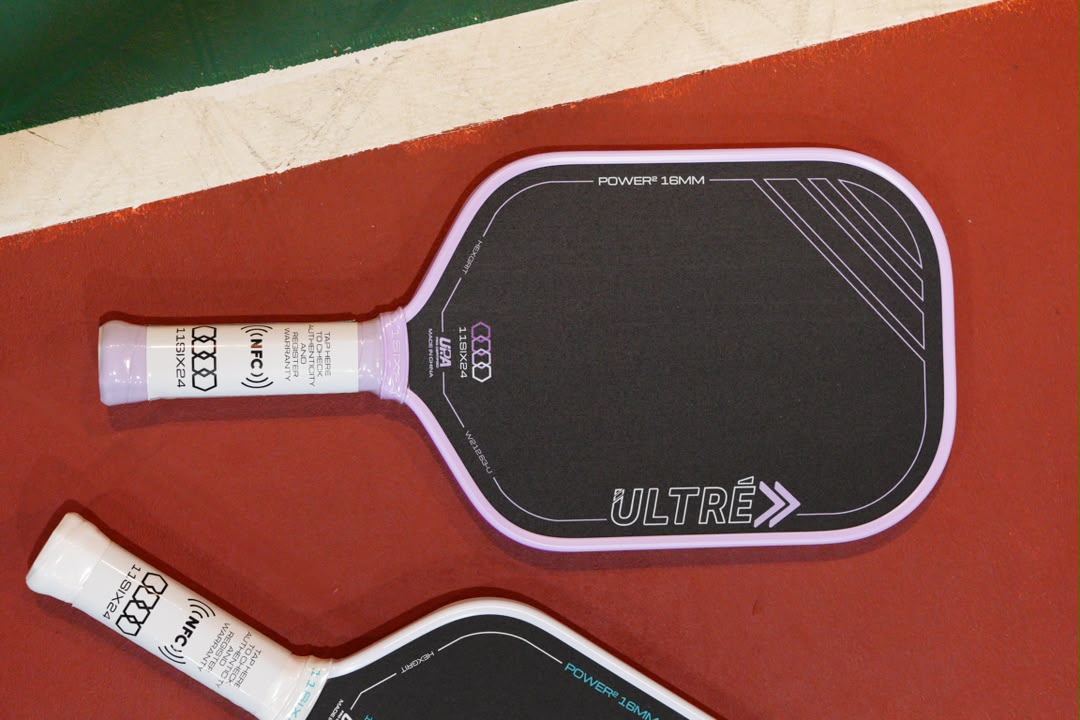 11SIX24 Power2 Pickleball Paddle | HexGrit Spin | Ultre | Power | Gen4 Foam