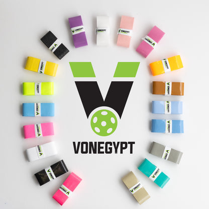 vonEgypt Pickleball | Dry Overgrips | 1 pack (4)